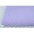 Quilted cotton double gauze / wadding / poplin violet