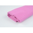 Cotton 100%, waffle lovely pink H