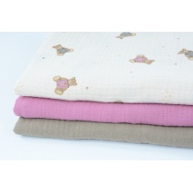 Fabric bundles No. 2067 AB 50cm, double gauze