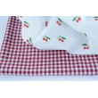 Cotton 100%, cherries no. 2, poplin