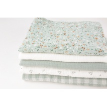 Fabric bundles No. 2135 AB 40cm, Double Gauze