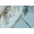 Double gauze 100% cotton, mint check