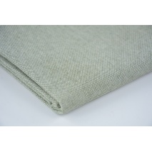 Decorative fabric, turquoise-creamy melange colour, width 280cm