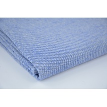 Decorative fabric, turquoise-creamy melange colour, width 280cm