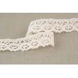 Cotton lace 30mm, creamy T