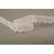 Cotton lace 15mm, white T