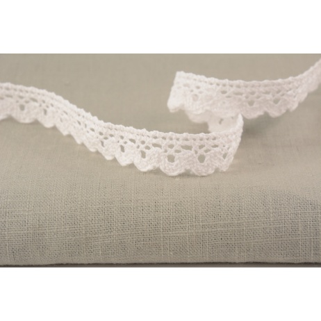 Cotton lace 15mm, white T