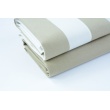 Outdoor fabric, beige stripes