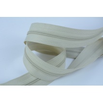 Zipper tape 3mm cool beige