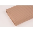 Ribb cotton/elastane No. 2, mocha, 139cm