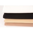 Ribb cotton/elastane No. 2, mocha, 139cm