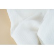 Double gauze cotton and linen, cream