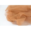 Soft tulle A, cognac