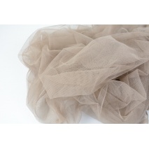 Soft tulle A, cappuccino