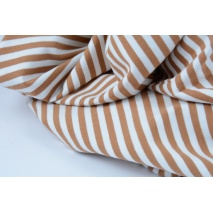 Jersey, toffee stripes 5mm