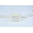 Cotton lace 14mm, natural beige