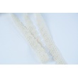 Cotton lace 14mm, natural beige