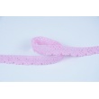 Cotton lace 14mm, pink