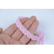 Cotton lace 14mm, pink