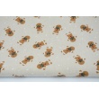 Decorative cotton fabric, gingerbread men