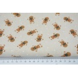 Decorative cotton fabric, gingerbread men