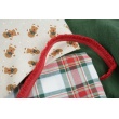 Decorative cotton fabric, gingerbread men