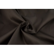 Cotton / spandex chocolate brown satin