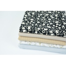 Zestaw nr 2507 AB 40cm dzianiny