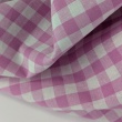 Cotton 100% double-sided pink vichy check 1cm