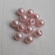 Pearl button powder pink 10mm