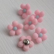 Button flower, pastel pink