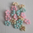 Button flower, pastel pink