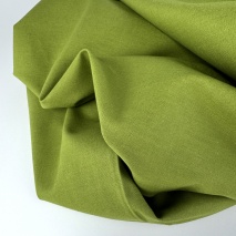 Cotton 100% plain olive, poplin