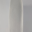 40mm white elastic, woven