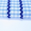 Decorative ribbon wave zigzag royal 5mm