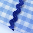 Decorative ribbon wave zigzag royal 5mm