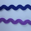 Decorative ribbon wave zigzag royal 5mm