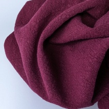 100% linen, burgundy (stonewashed) K