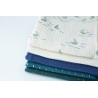 Fabric bundles No. 2777 AB 40cm, Double Gauze