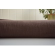 Double gauze 100% cotton, linen look, mocha