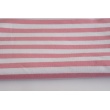 French terry, 1 cm stripes, lipstick pinkcolor
