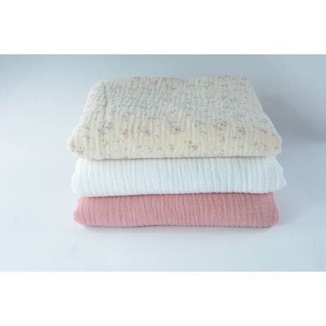 Fabric bundles No. 2384 AB 80cm, double gauze Fabric bundles No. 2384 AB 80cm, double gauze