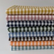 Bawełna 100% kratka vichy 5mm, dwustronna, jeans nr 2