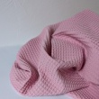 Cotton 100%, waffle pink H