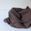 Cotton 100%, waffle cool brown H