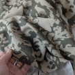 Viscose with a khaki-tone print