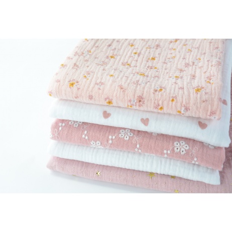 Fabric bundles No. 2808 AB 40cm, Double Gauze Fabric bundles No. 2808 AB 40cm, Double Gauze