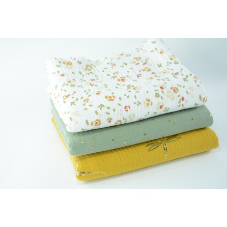 Fabric bundles No. 2937 AB 50cm, double gauze Fabric bundles No. 2937 AB 50cm, double gauze