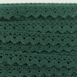 Cotton lace 15mm, dark green