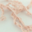 Pink elastic cotton lace 10mm